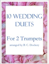 10 Wedding Duets for 2 Trumpets P.O.D. cover